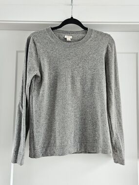 J. Crew Gray Crewneck Sweater